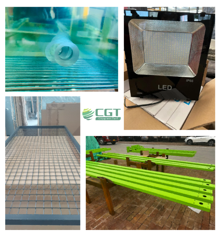 Padel Court Glass and Steel Structure Components Designed for Performance and Durability