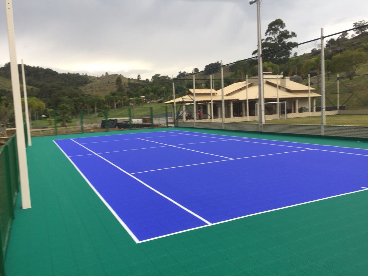 Padel Sports Court Interlocking Tiles 